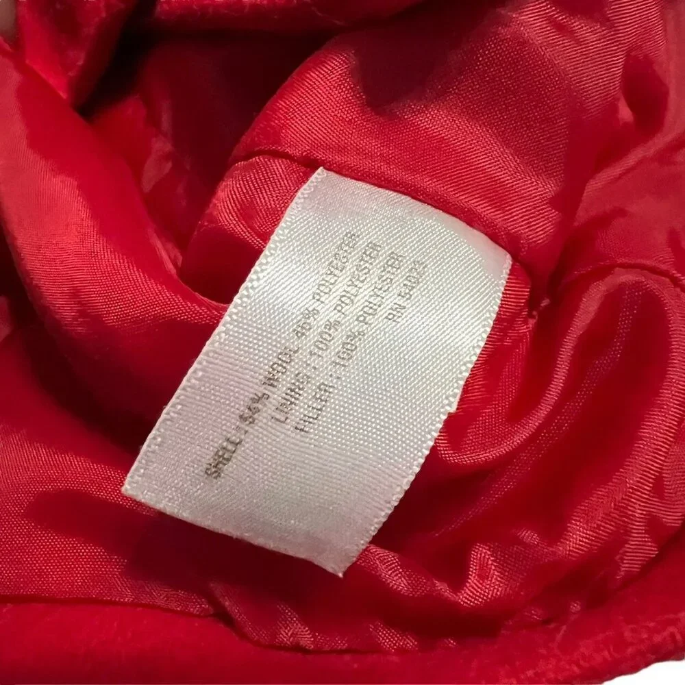 Old Navy 2T Red Double Breasted Peacoat